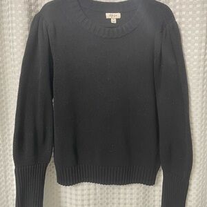 Style & Co. Black Crew Neck Sweater